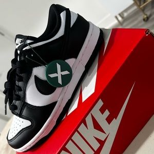 Nike Dunk Low White & Black (2021)